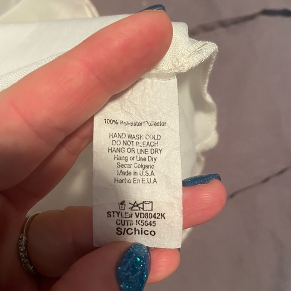 PinkBlush Floral Halter Maternity Dress - Picture 3 of 4